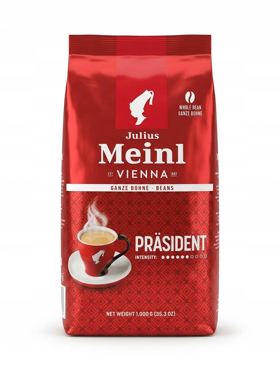 Kawa ziarnista mieszanka nieokreślona Julius Meinl Präsident 1000 g