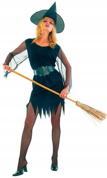 STRÓJ SEXY CZAROWNICA WIEDŹMA HALLOWEEN L