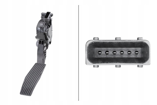 HELLA 6PV 009 765-711 датчик, положение педали газа