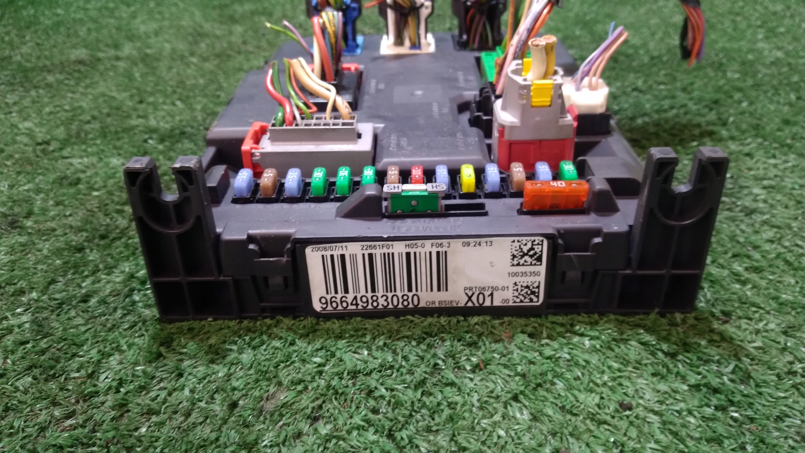 compartment module BSI PEUGEOT 207 9664983080