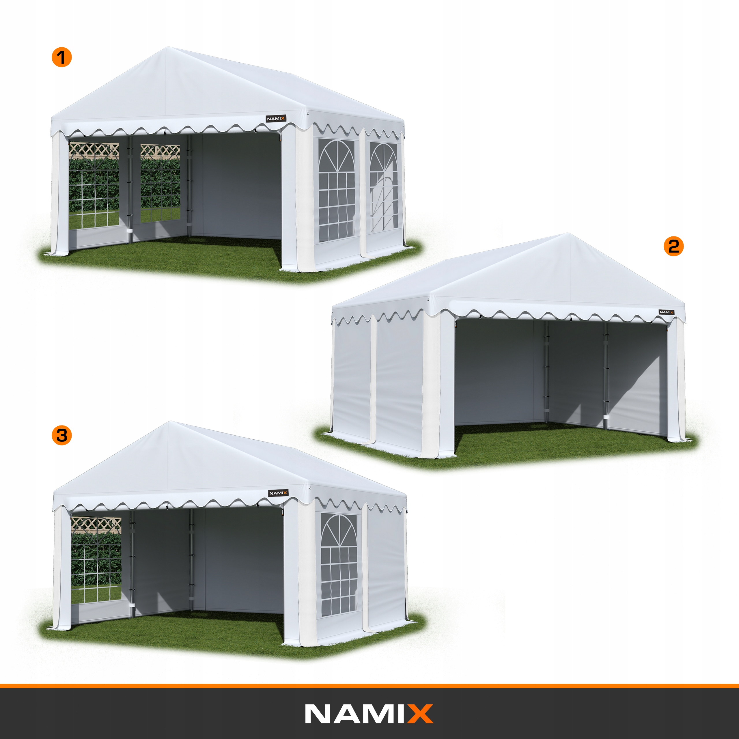 НАМЕТ BASIC 4х4 садовий вечірковий РІЗНІ КОЛЬОРИ Довжина 4 м