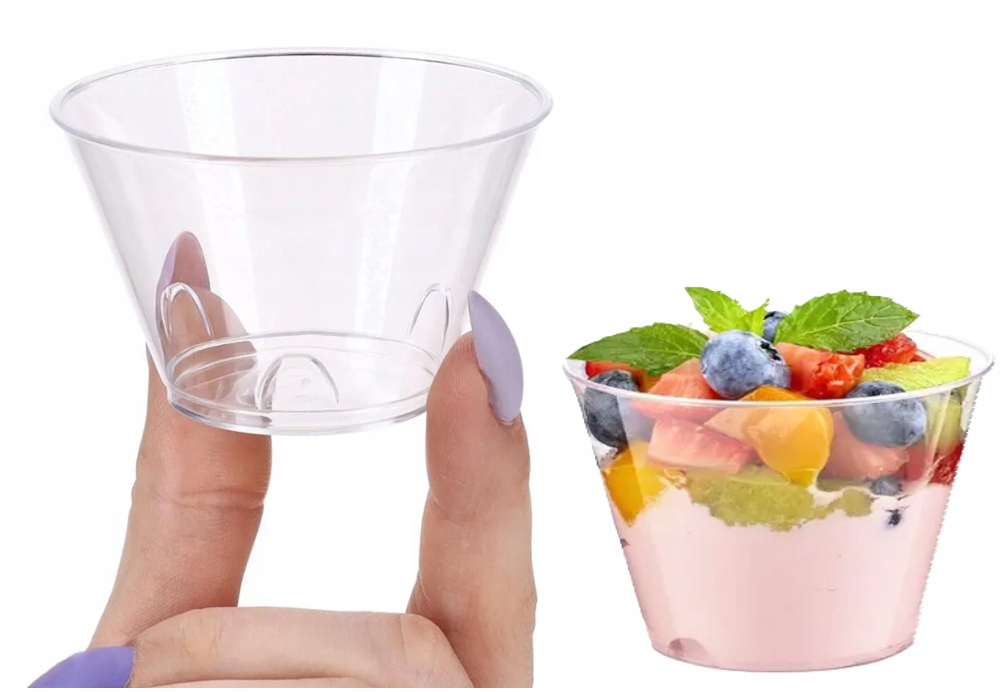 Kubek do deserów na przekąski TULIP 2 100ml 24szt zwolniony z opłaty BDO