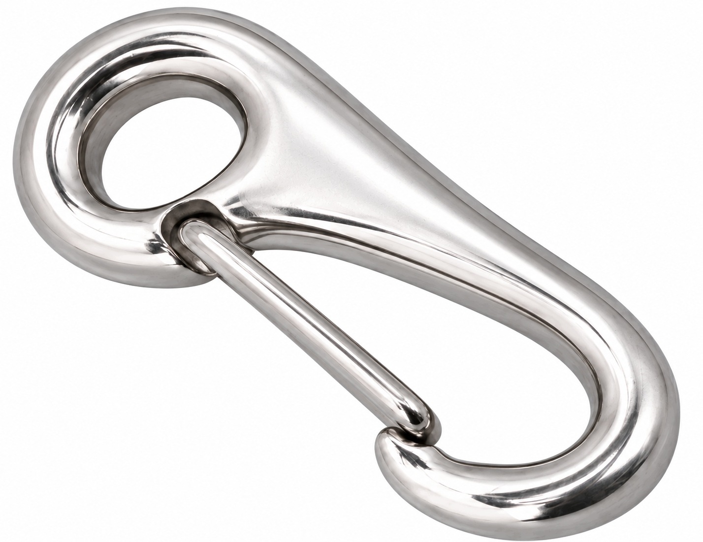 Karabinek 100 mm Raksa kyselinovzdorný A4 Inox 10 kusů