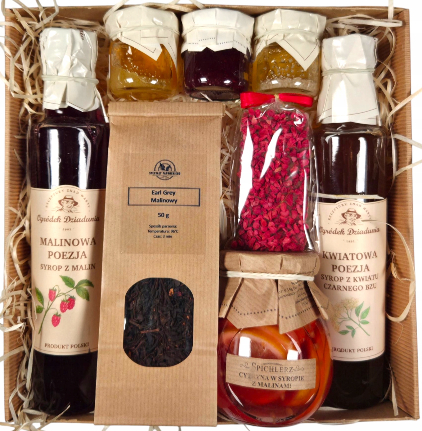 Dárková Sada Pro Maminku Tatínka Dárek Sirup Čaj Čokoláda Med Kraft