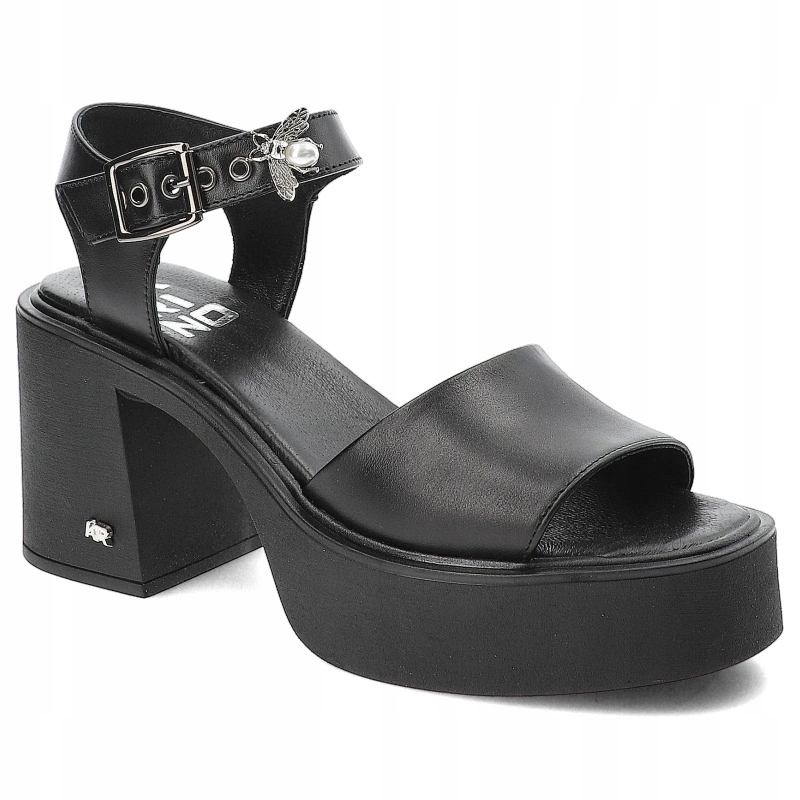 Černé sandály Karino Elegantní dámská obuv