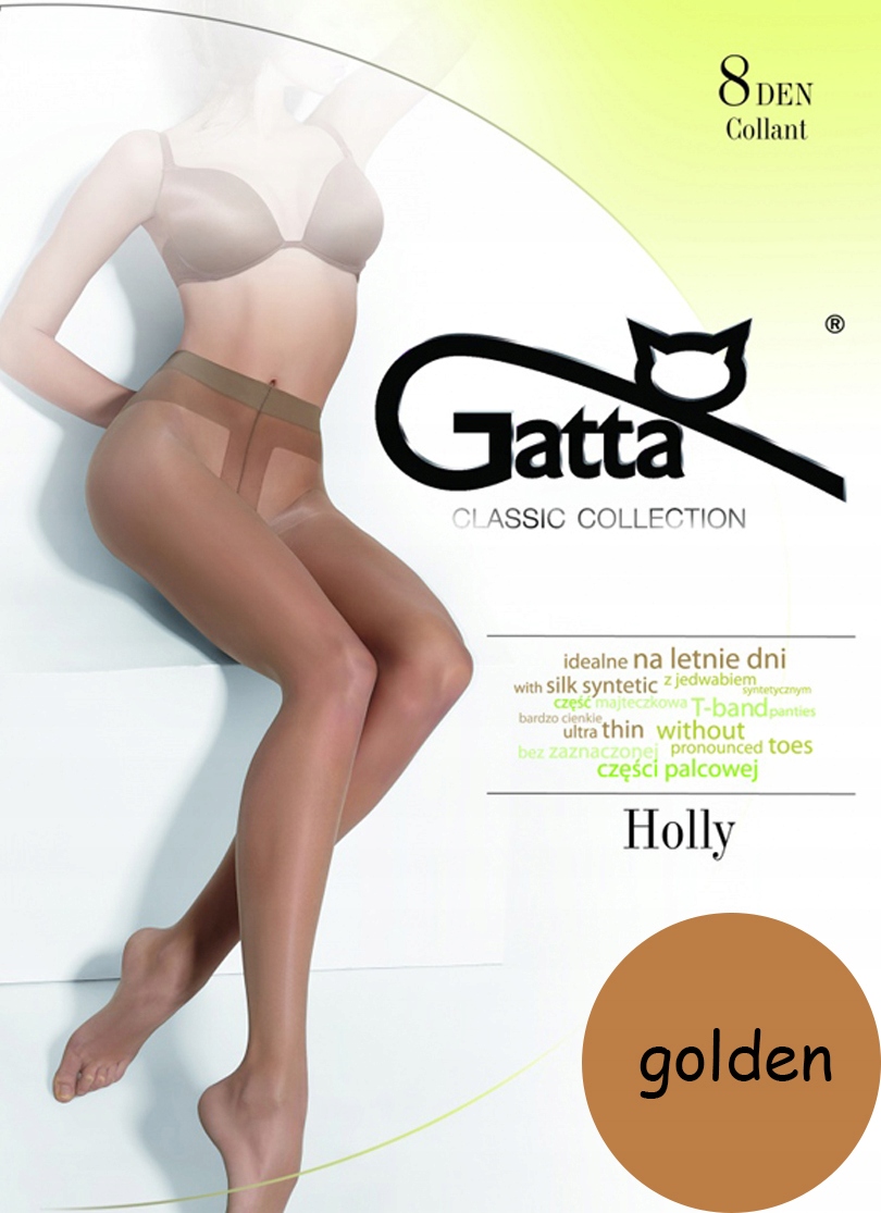 

Gatta rajstopy 8 den Holly summer Golden 4 L
