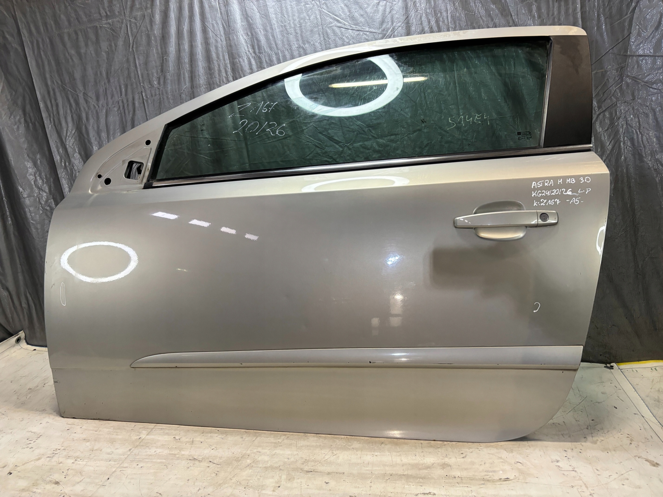door left front OPEL ASTRA III H HB 3D K: Z167