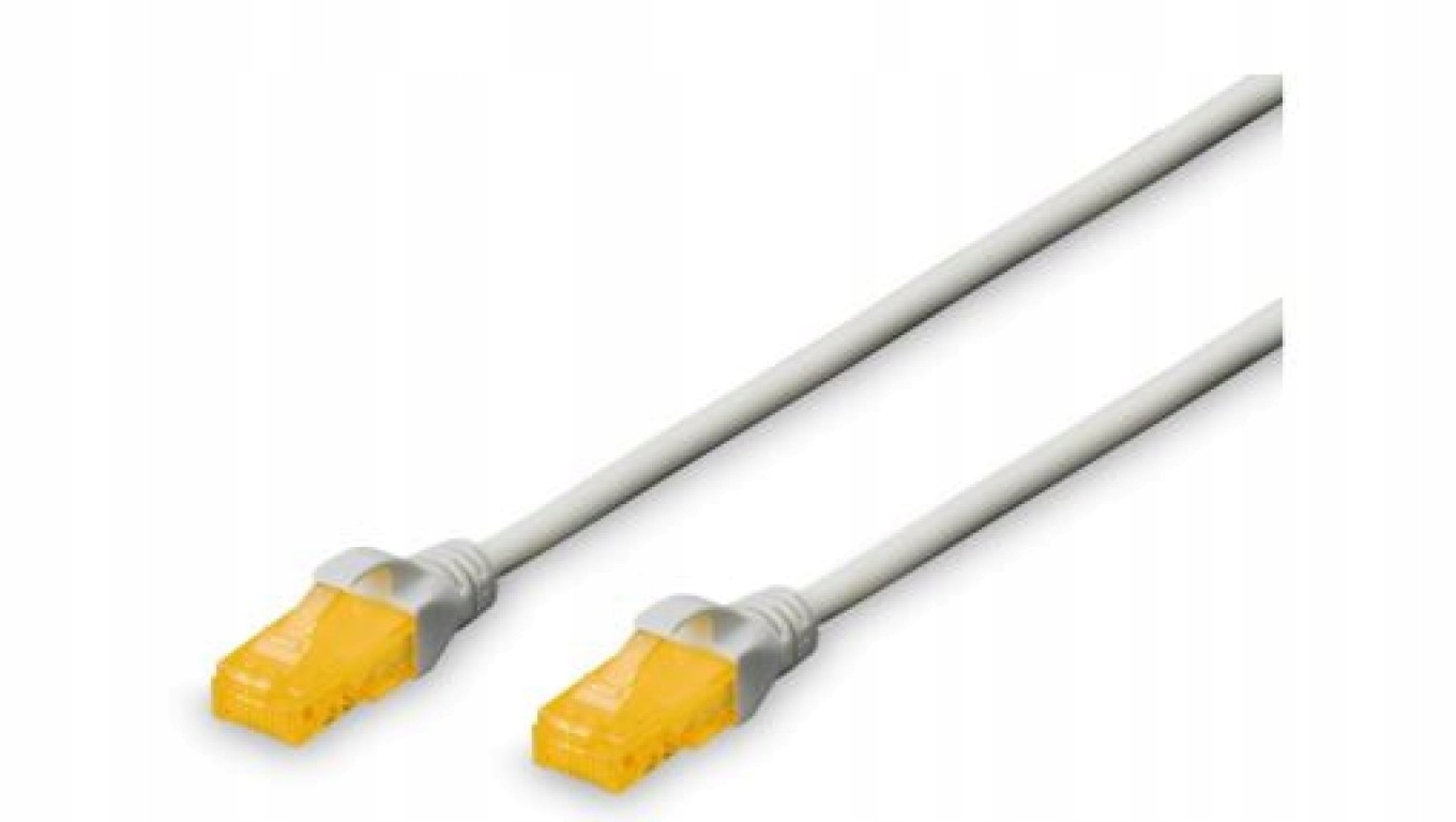 Digitus 5m Cat6a U/UTP kabel sieciowy U/UTP (UTP) Szary