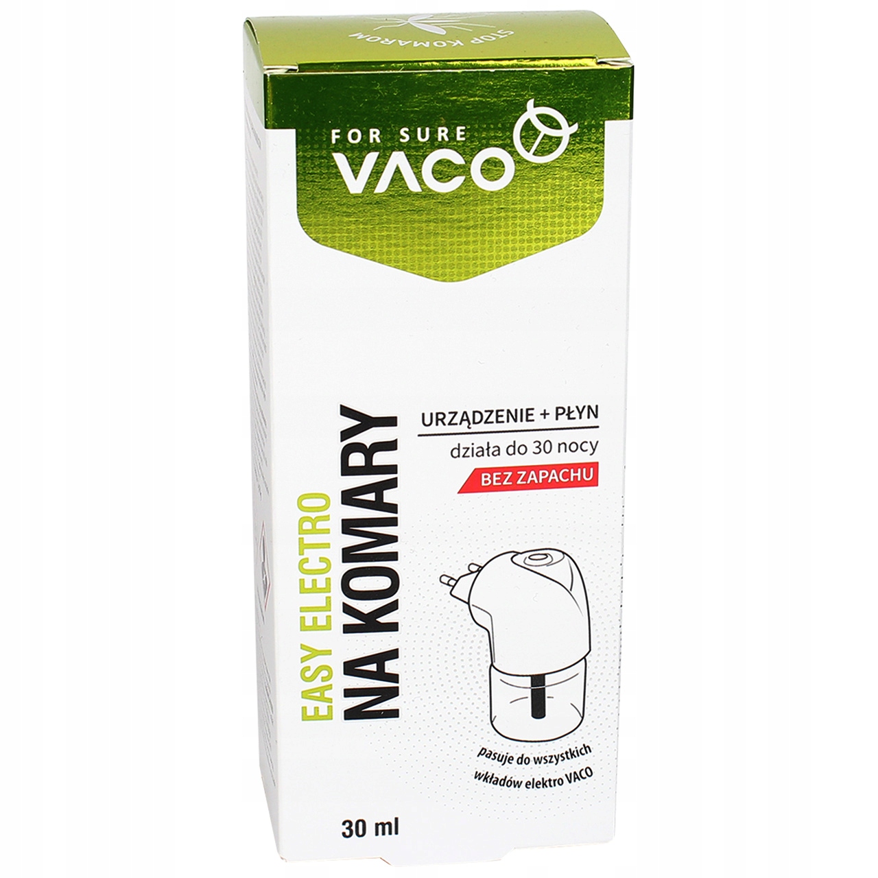 

Elektrofumigator płyn na Komary na 30 nocy Vaco