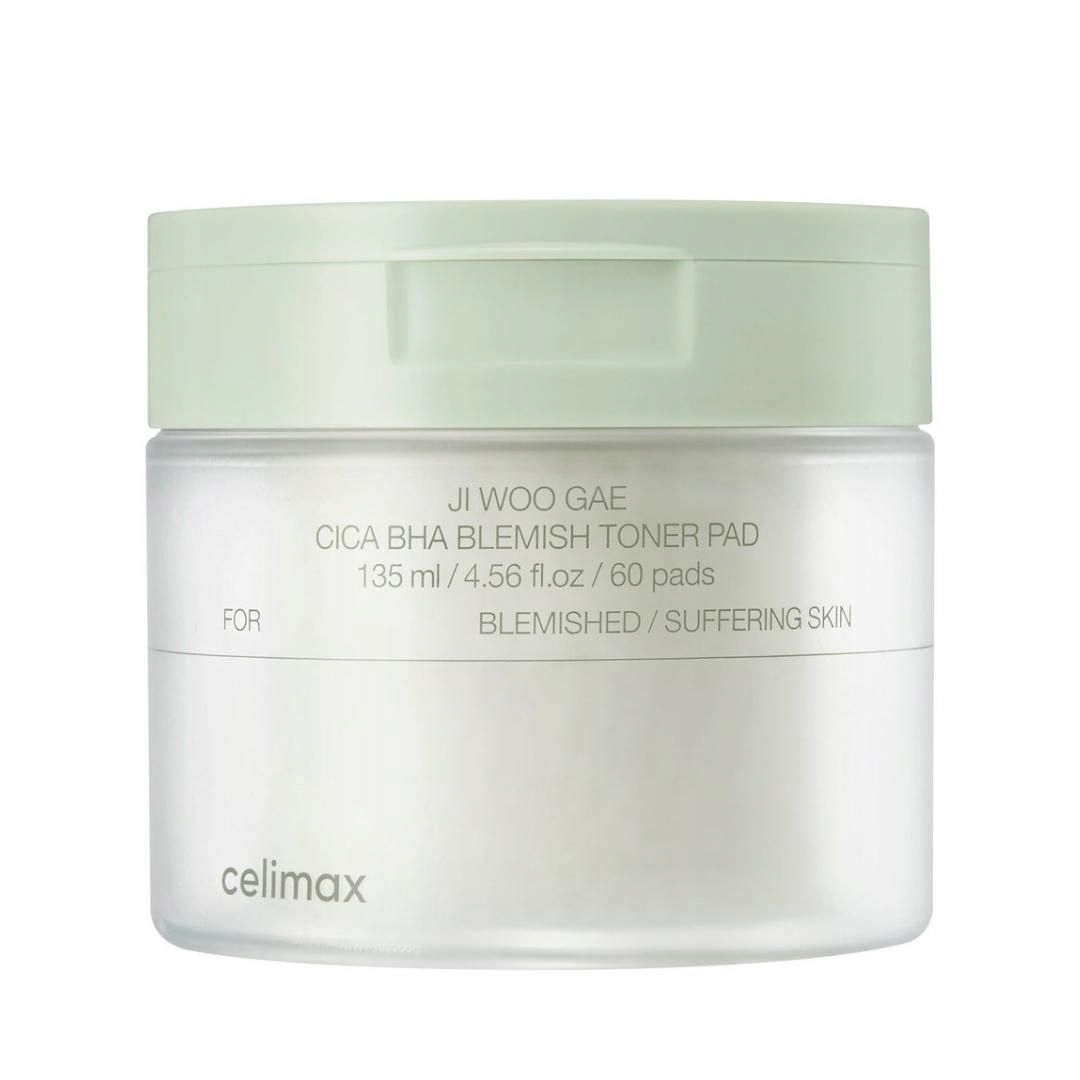 Celimax Cica Bha Blemish Toner Pad 60 Pads [komsety]