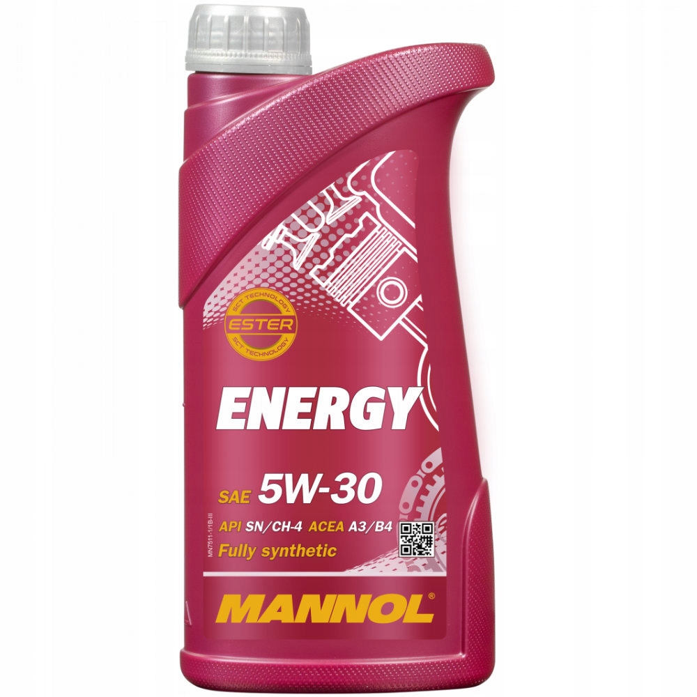 

Mannol 7511 Sae 5W30 Olej Silnikowy Syntetyczny 1L