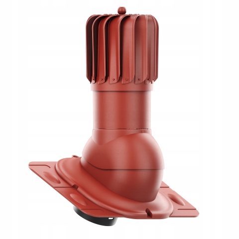 Rotačný krb Rotoline univerzálny fi 150 mm podlhovastý, červený