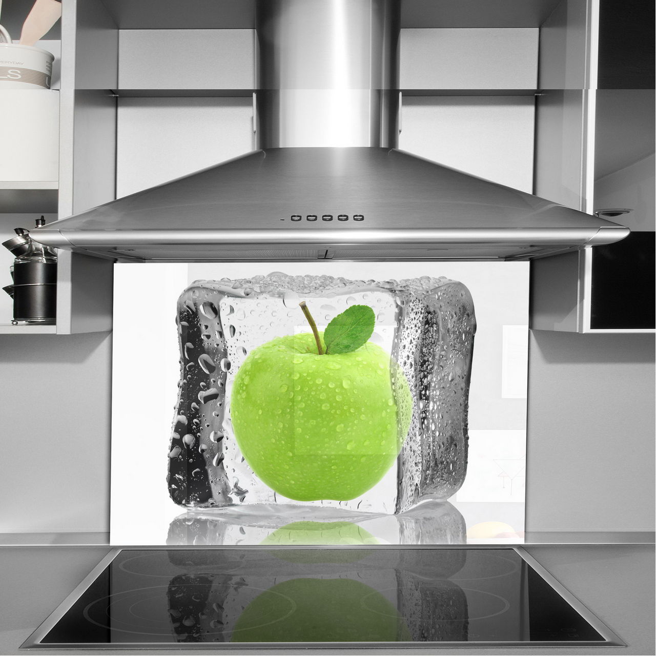 dekor szkło panel hartowany HD 90x65 jabłko Marka Follow The Glass