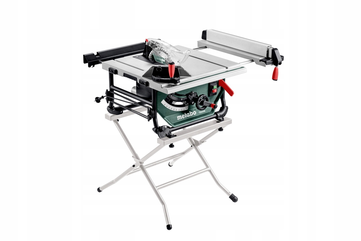 Pilarka Piła Stołowa tarczowa Metabo TS-254 M Set z rozkładaną podstawą