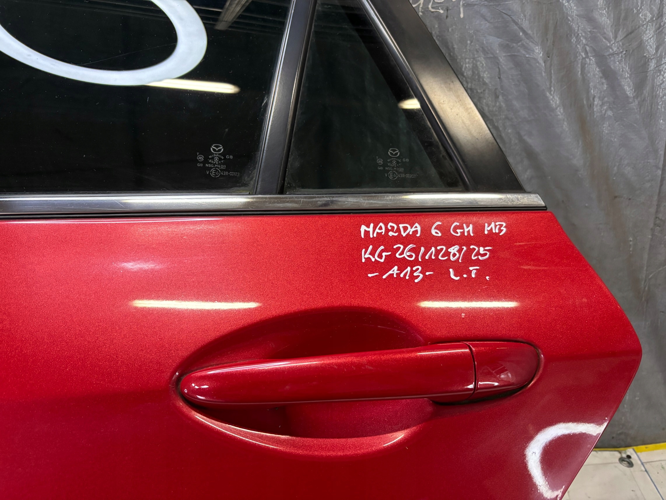 tür links heck Mazda 6 II 2 GH lift HB k: 27A