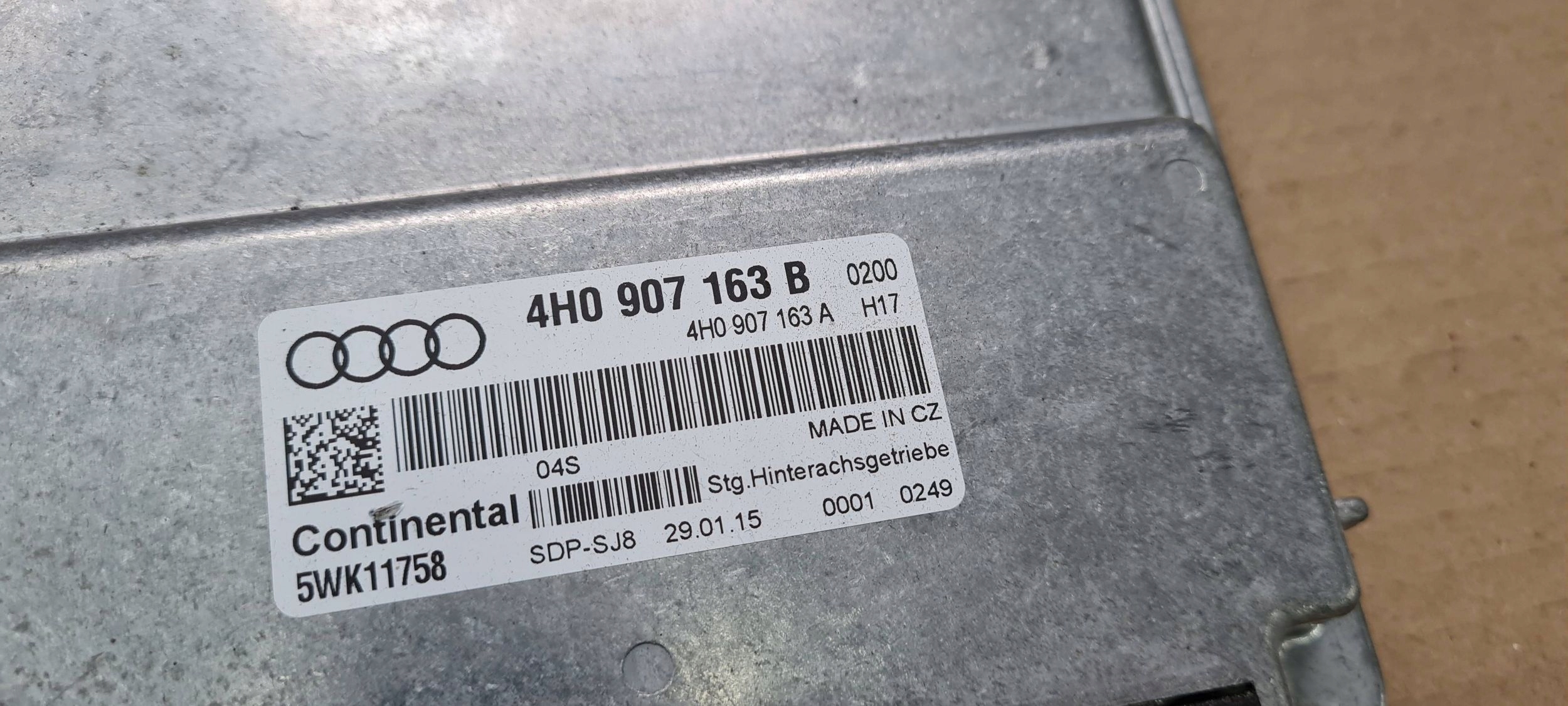 S6 C7 4G LIFT A6 module control unit MOSTU transmission 4H0907163B S7 4G A7