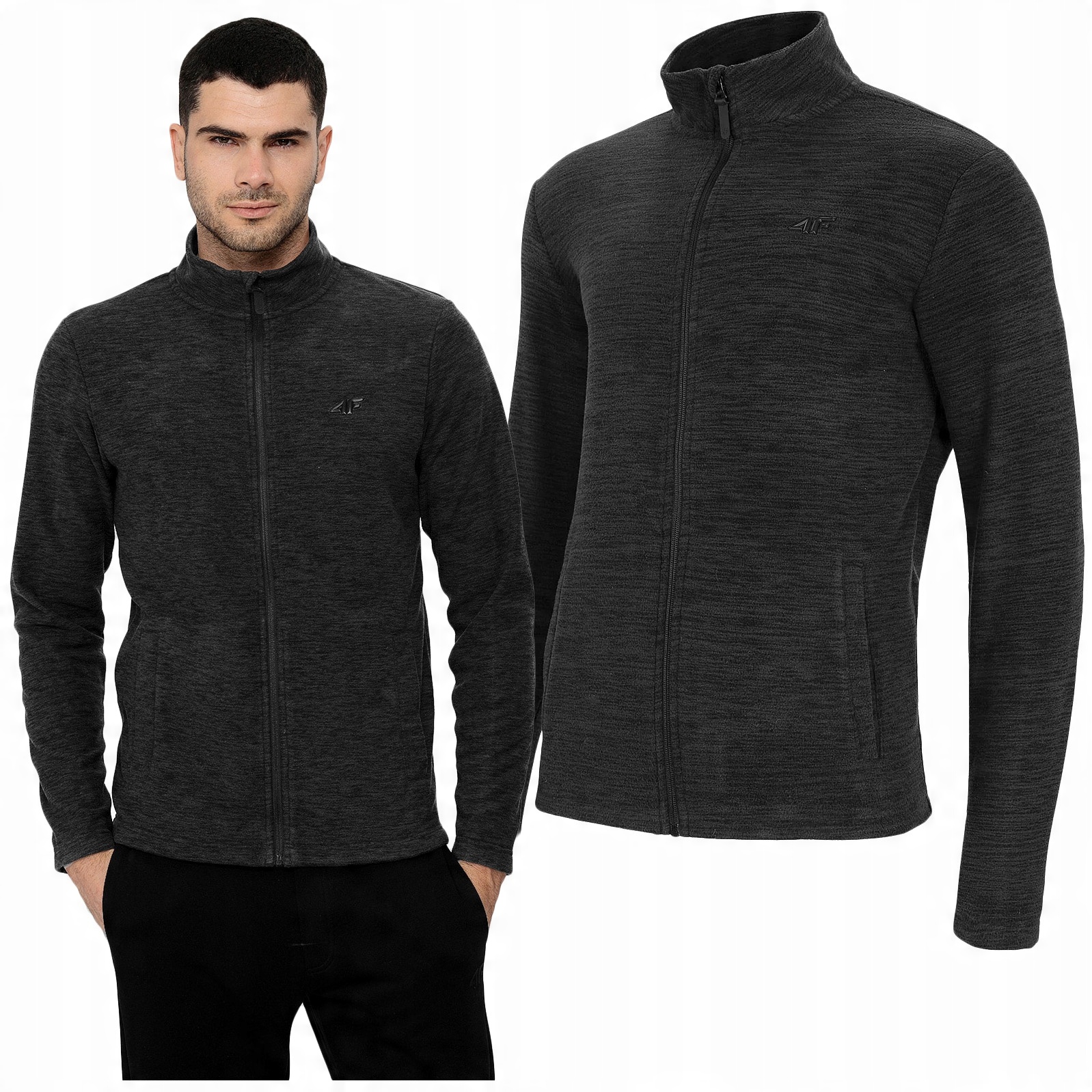 

Polar męski 4F Bluza rozpinana Ciepła PLM350 XL