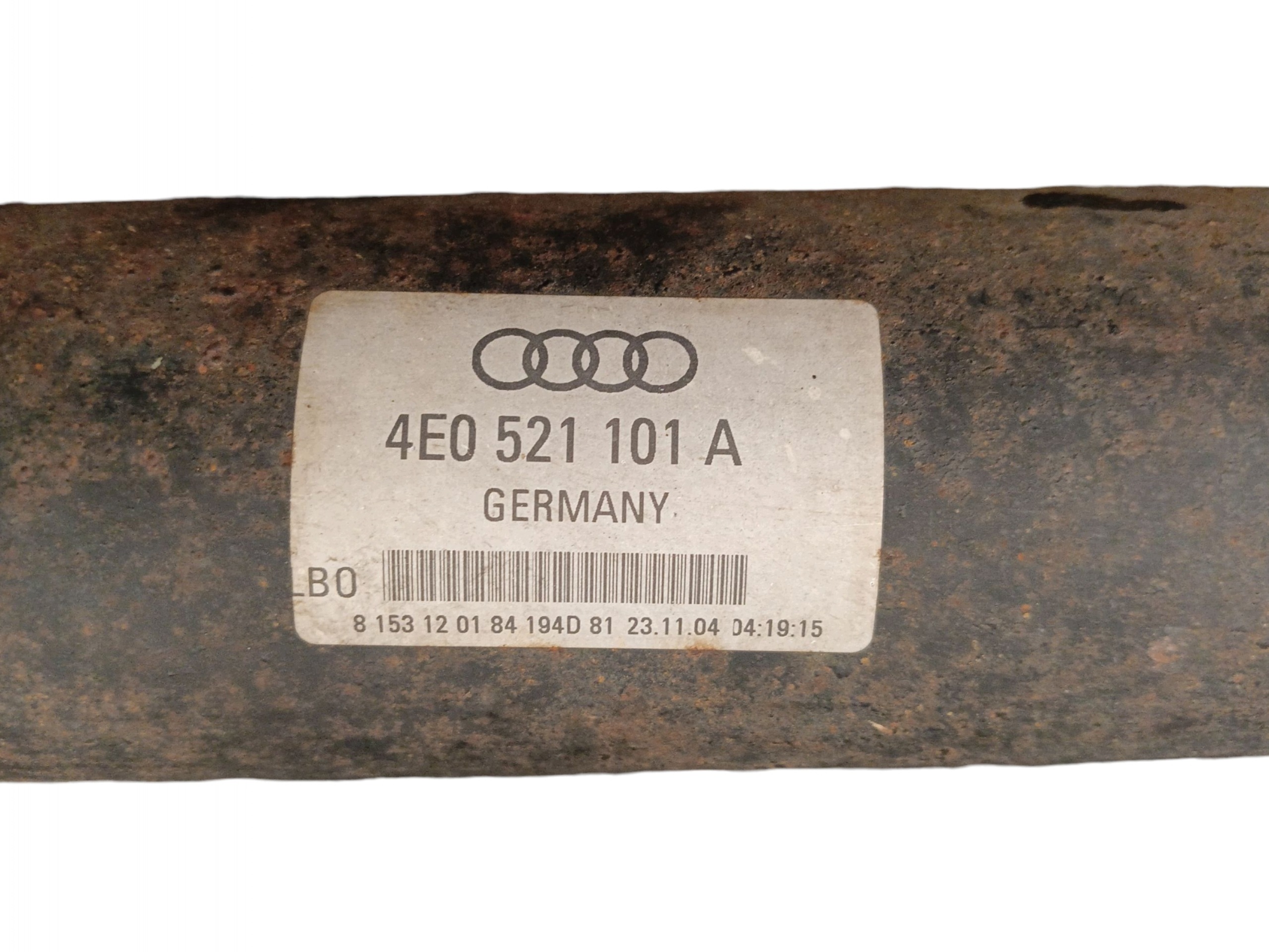 ALBERO TRASMISSIONE AUDI A8 D3 (2002-2005) 4.2 V8 335KM 4E0521101A