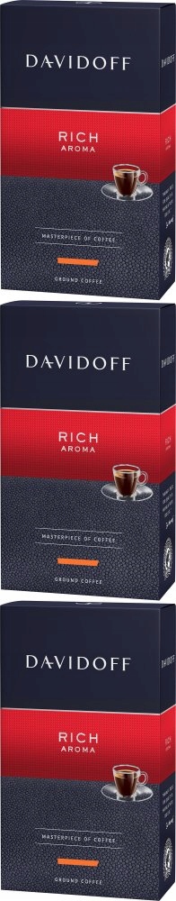 Kawa mielona Davidoff Rich Aroma 250g x 3