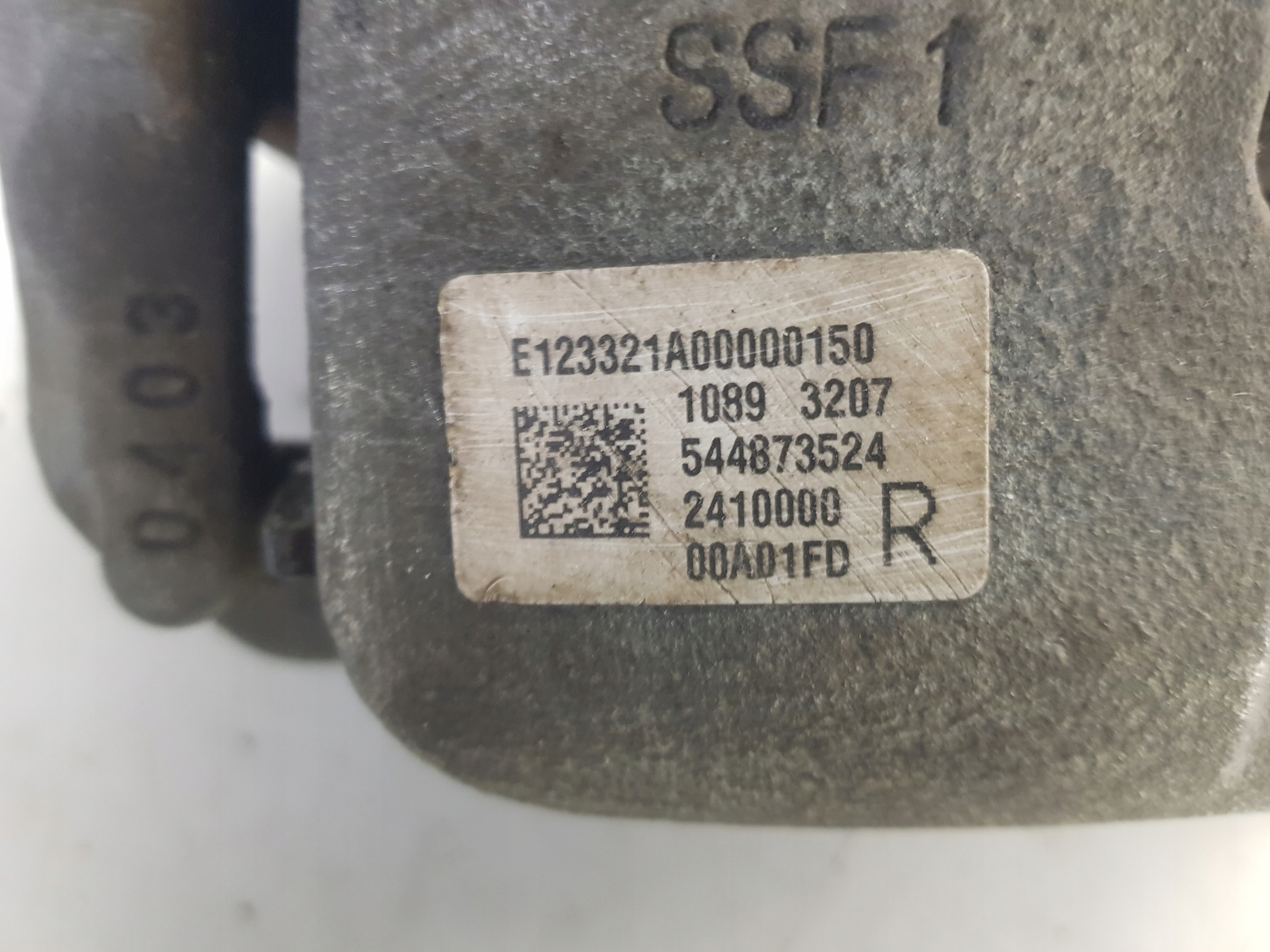 caliper brake right front front MG 4