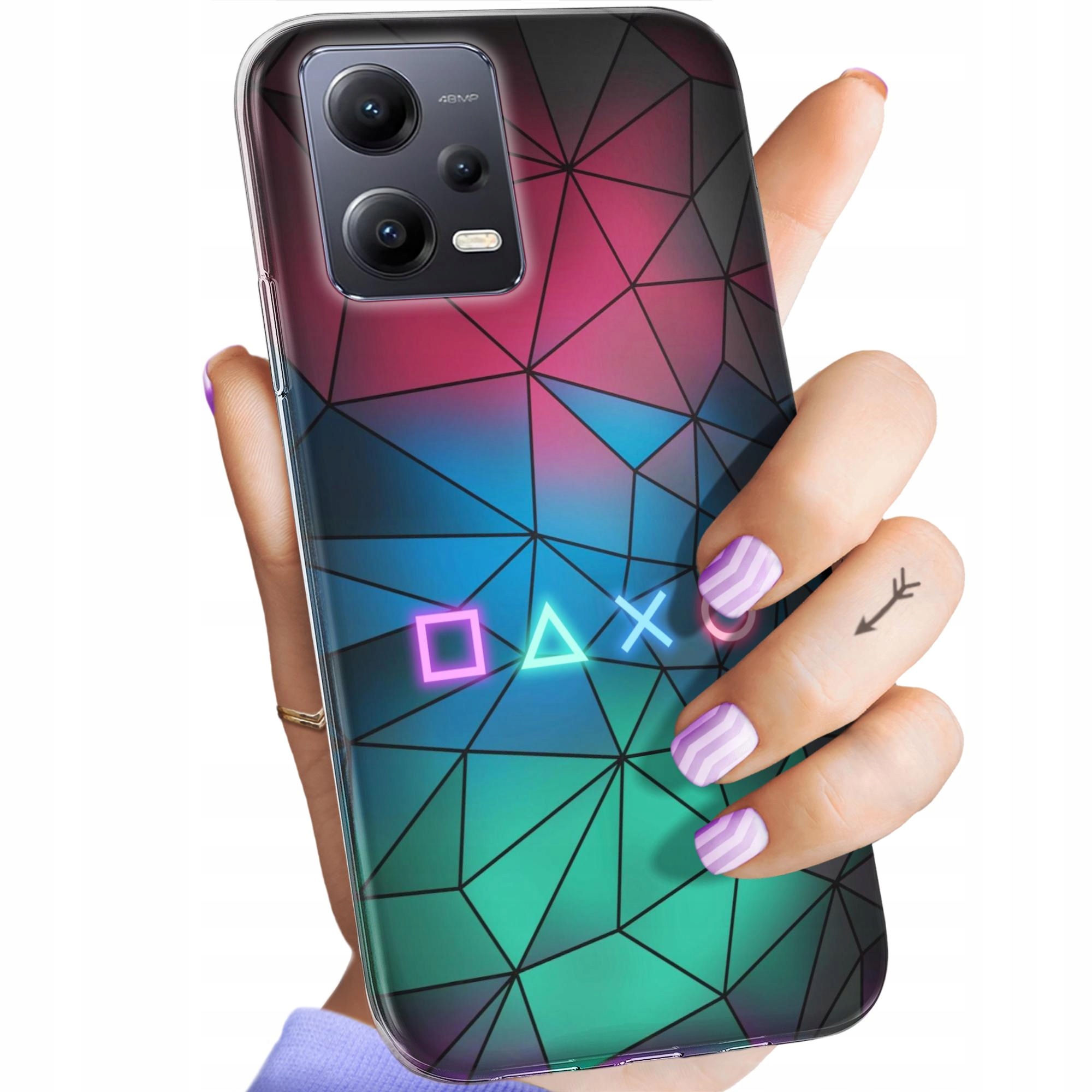 Etui Do Redmi Note 12 5G Poco X5 Dla Gracza Gracz Gamer Game Over
