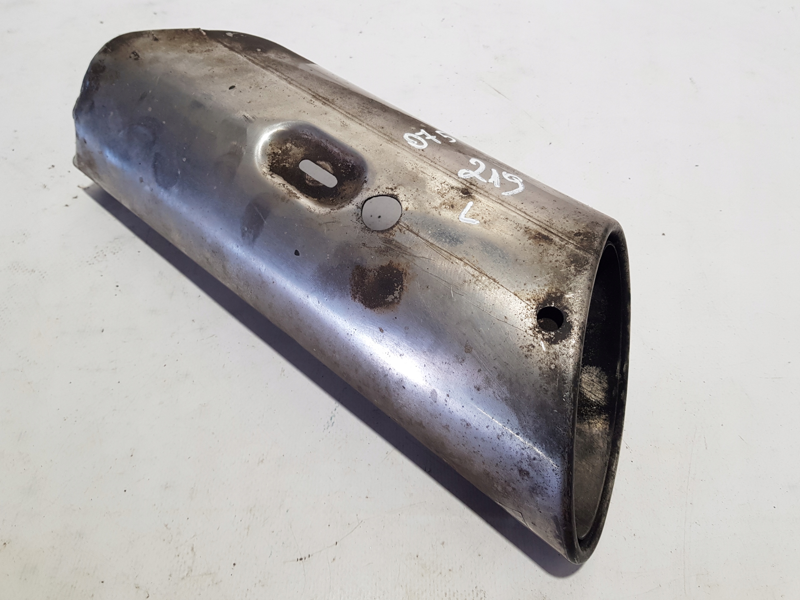 TERMINALE dello scarico MERCEDES CLS W219 sinistra