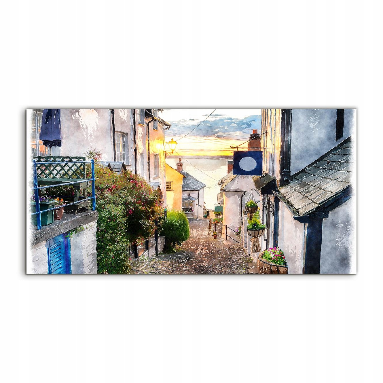 

Fotoobraz 120x60 z nadrukiem Ulice Wybrzeże Devon