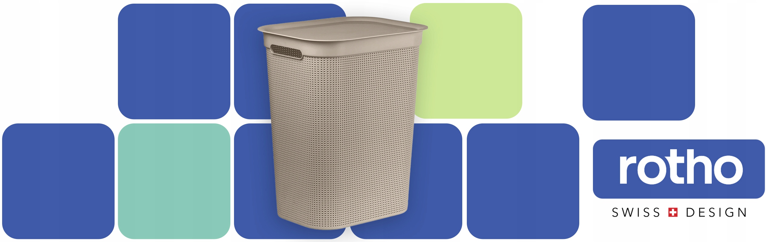 Kosz na pranie Rotho BRISEN 50l Marka Rotho