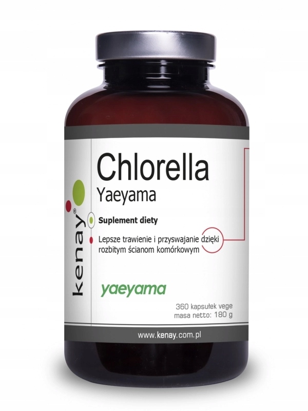 

Kenay Chlorella Japońska Yaeyama 360 tabletek Algi