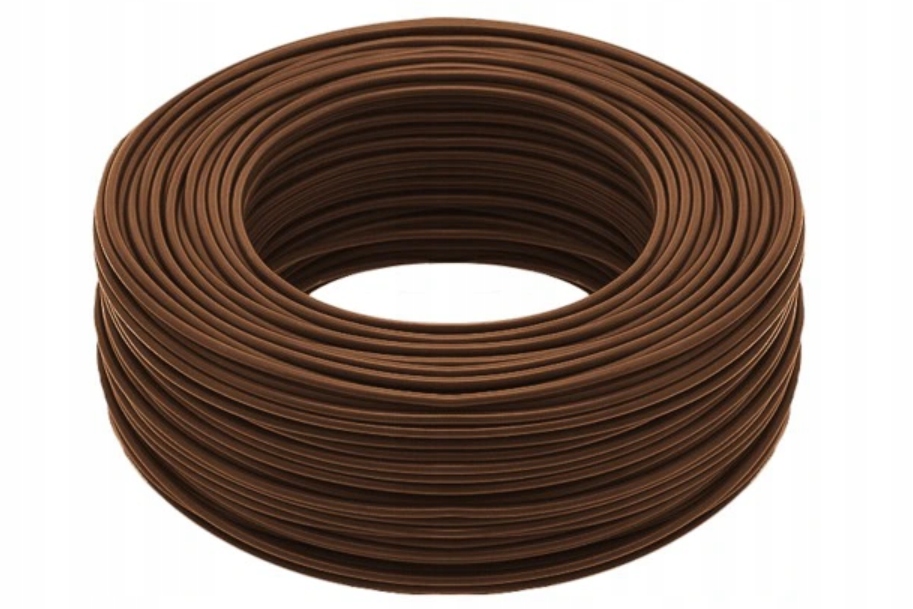 

Przewód Linka H07V-K LgY 4mm² 750V brązowy 1mb