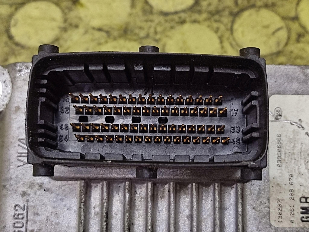 OPEL CORSA C 1.2 control unit of the engine 0261208670