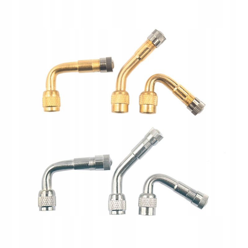 2x PRZEDŁUŻKA KĄTOWA ZAWORU DO POMPOWANIA OPON 90° Model AW23032376