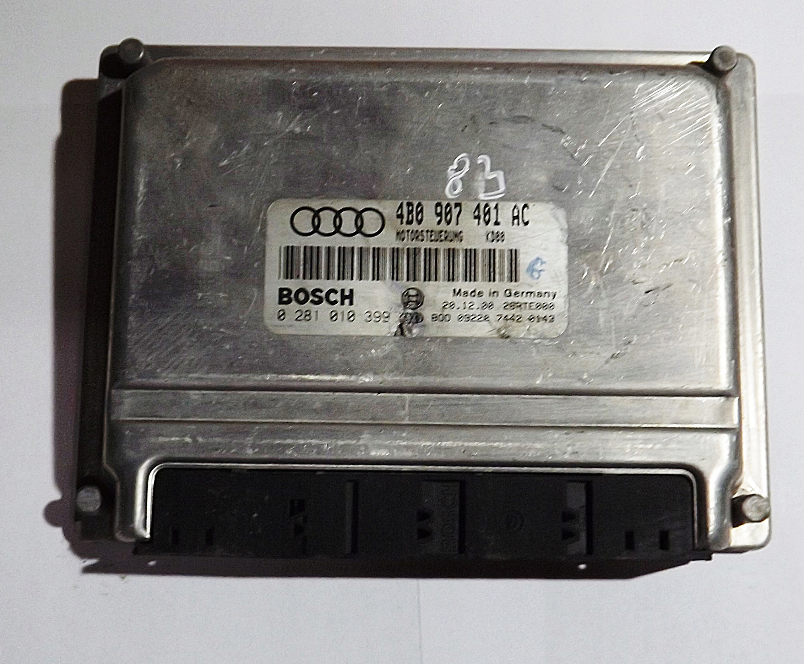 Sterownik Komputer Audi 4B0907401AC 0281010399