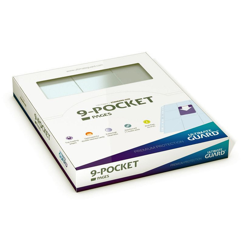 Strona Ug 9-Pocket Top-Loading Przezroczysta (100)