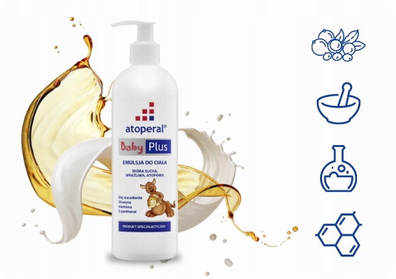 Atoperal Baby Plus emulsja do ciała 2x400 ml Kod producenta 5900161005942