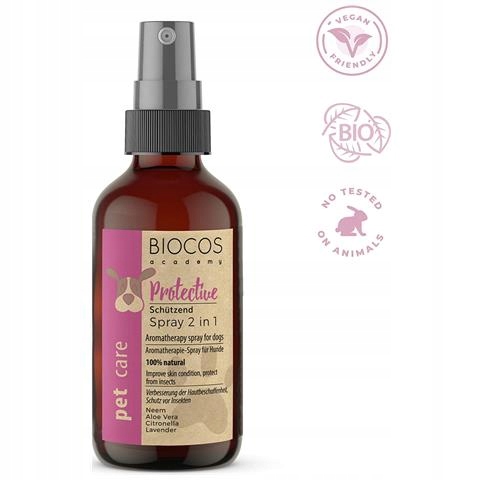 Levně Sprej na srst proti blechám a klíšťatům Biocos