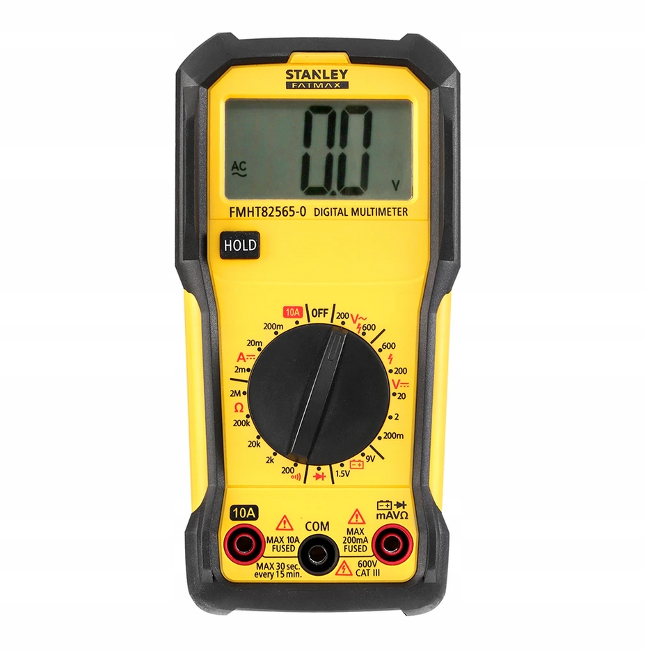 MIERNIK MULTIMETR NAPIĘCIA CYFROWY PRĄDU STANLEY
