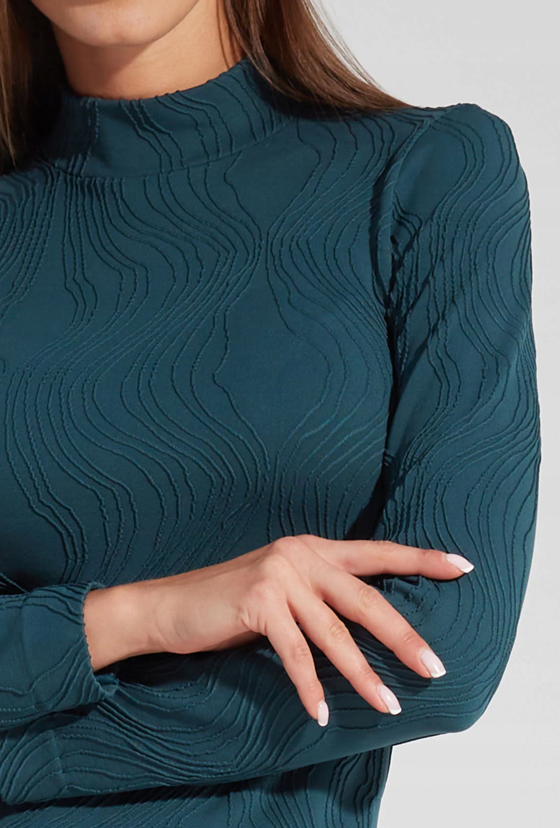 Gatta dámský rolák s dlouhým rukávem Flow polyamid velikost S