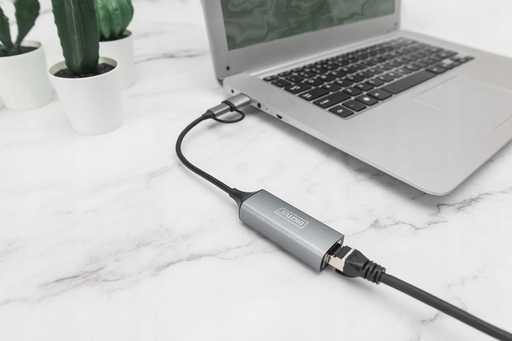 DN-3028 Adaptér USB3.0/USB C 3.1 na 2.5G Ethernet