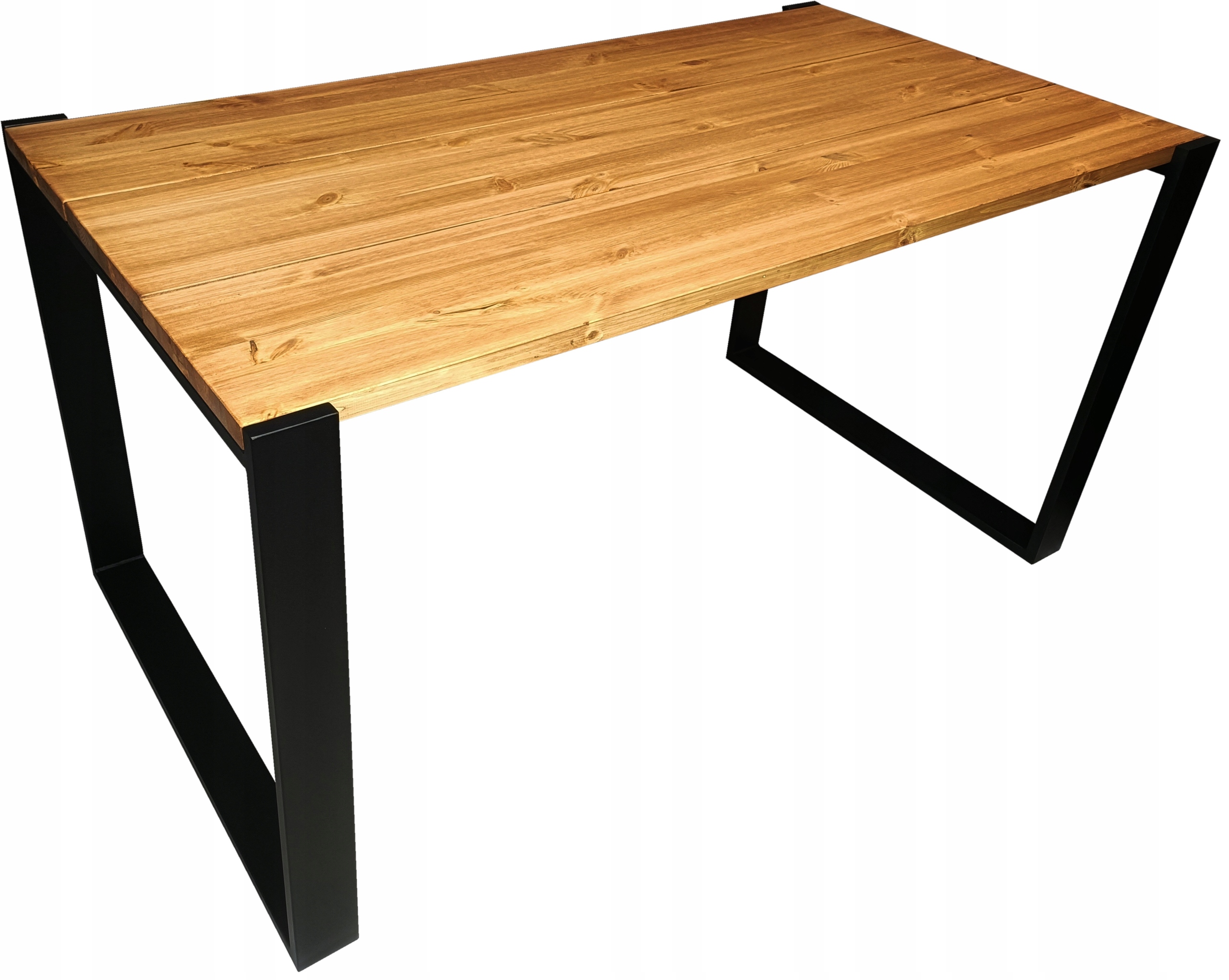 Písací stôl Loft Drevený rustikálny počítač 120 cm