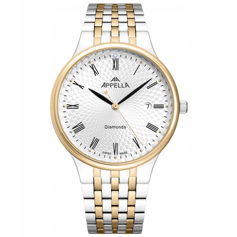 Pánské Hodinky Appella L12002.2133DQ stříbrný náramek
