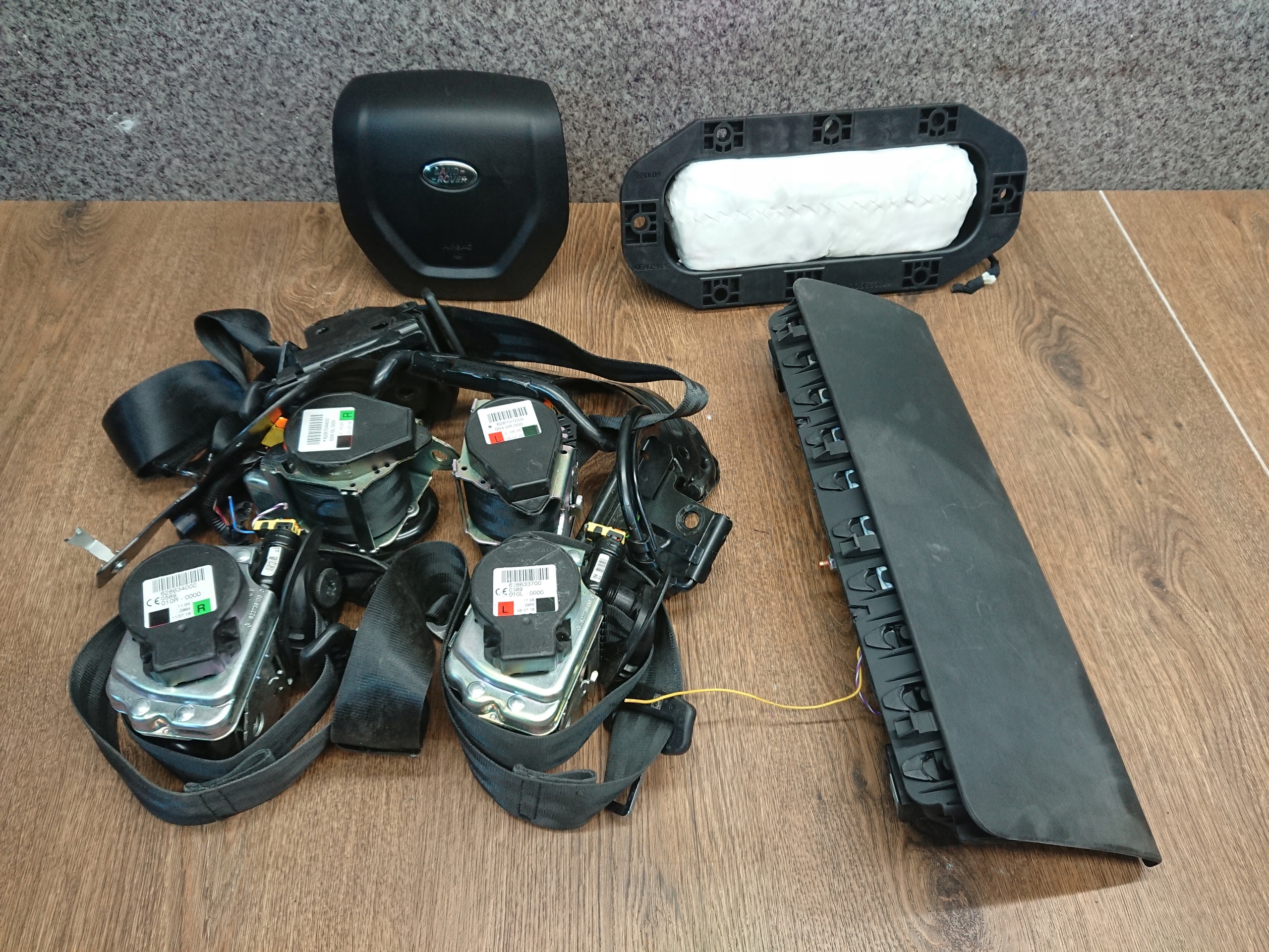 DISCOVERY СПОРТ ПОДУШКА ПОВІТРЯ СУМКА РЕМЕНІ