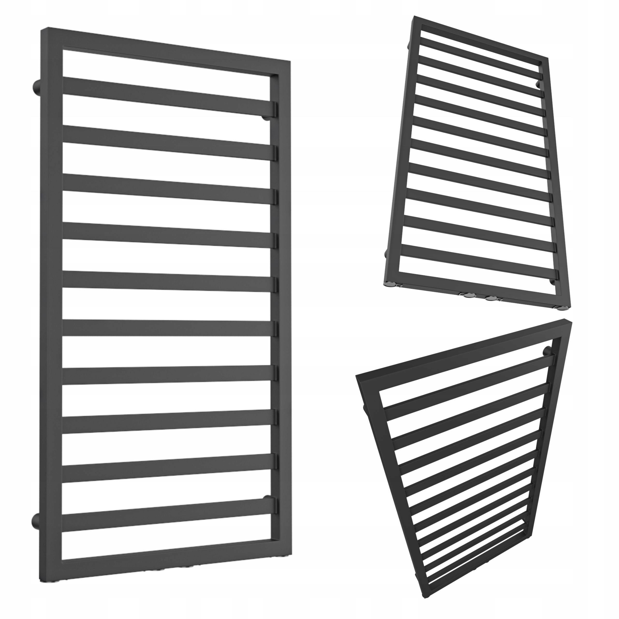 Dekorativní Radiátor Mood 1240/530 Černý Mat