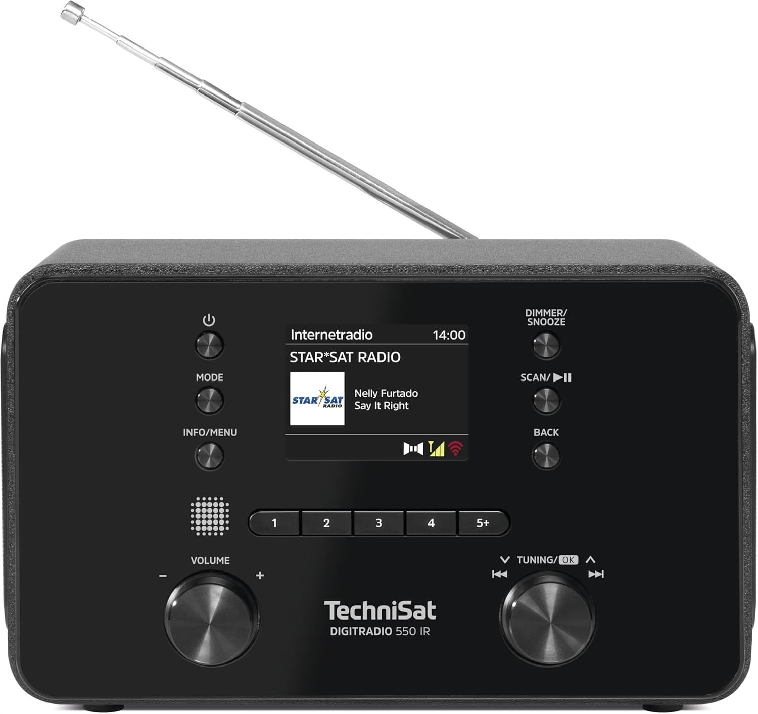 Sieťové rádio Dab+ TechniSat Digitradio 550 Ir