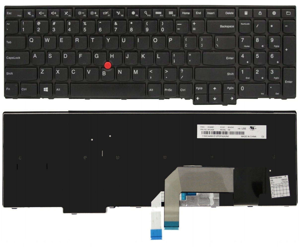Klávesnica Pre Lenovo E531 E540 L540 T540 W540 W550 L550 T540 T550 T560 T570