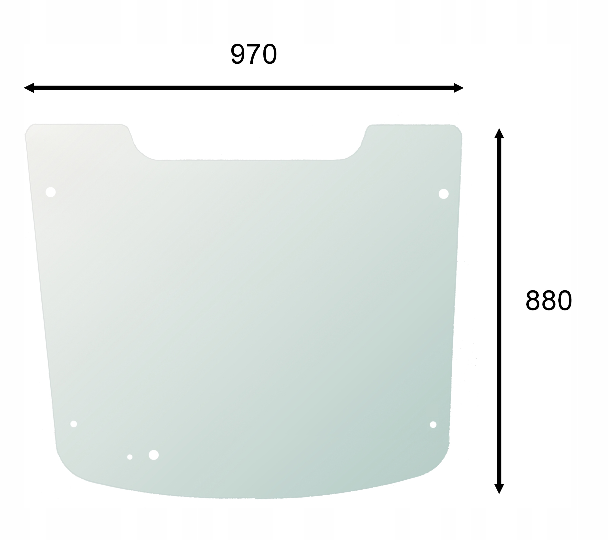 3924308903, PD00045866 - Заднє скло Still RX