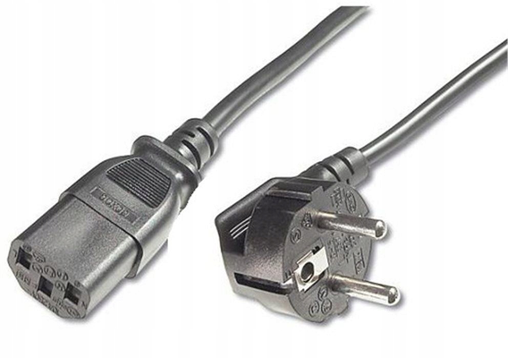 PremiumCord Kabel sieciowy 230V do komputera 1m