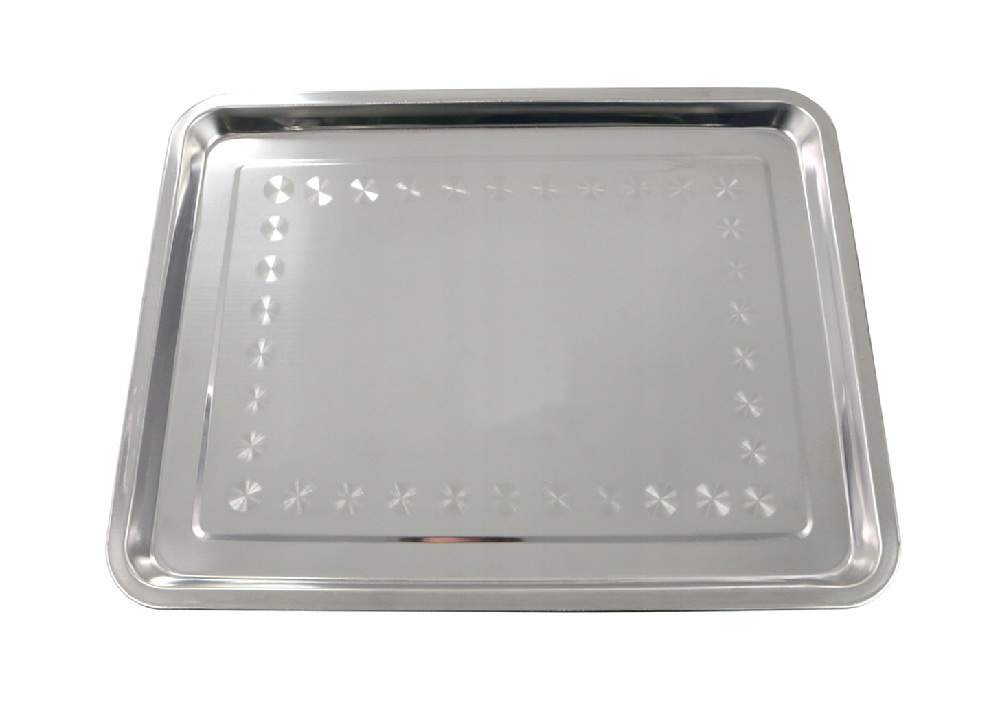 PŁYTKA TACA METALOWA - 45 X 35 CM - 104128