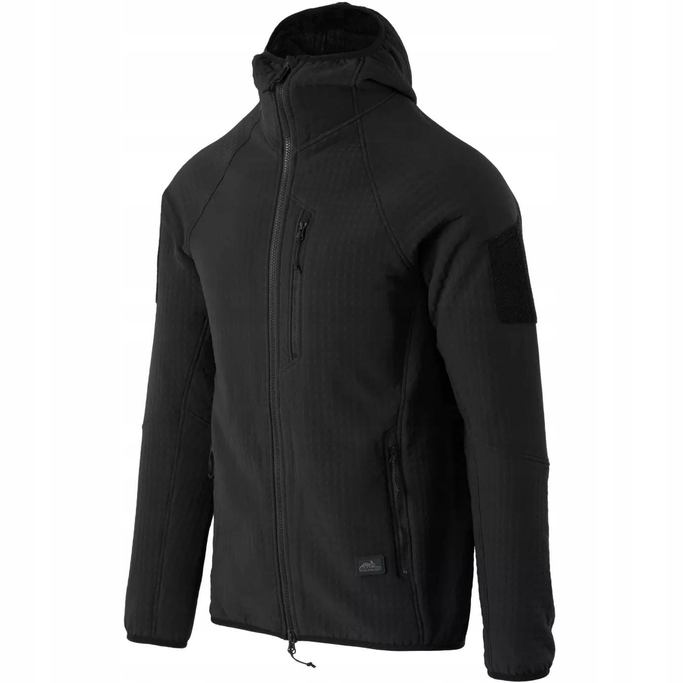 Větruodolná mikina s kapucí Polar Helikon Patriot Pro Černá M