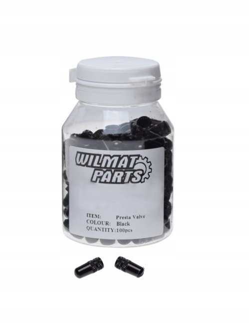 MSP3649.16559 - КРЫШКИ КЛАПАНА ВЕЛОСИПЕДА FV ЧЕРНЫЕ